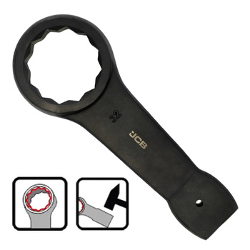 JCB KLUCZ OCZKOWY DO POBIJANIA Cr-V 12-KĄTNY 32 mm JCB-79332