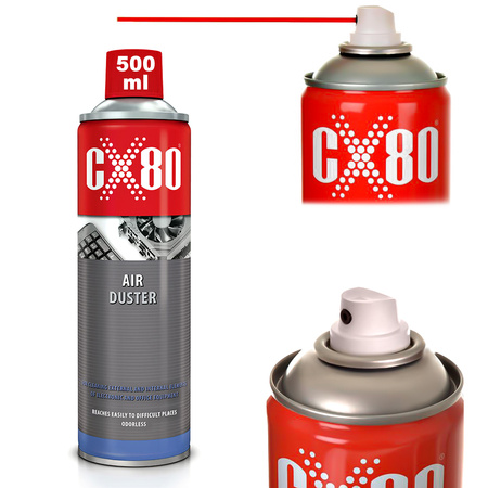 CX80 Sprężone powietrze do czyszczenia AIR DUSTER  500 ml