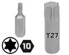 KING TONY KOŃCÓWKA BIT UCHWYT 10 mm KRÓTKA TORX T27 x 36 mm