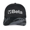 BETA Czapka z daszkiem czarna 7982N