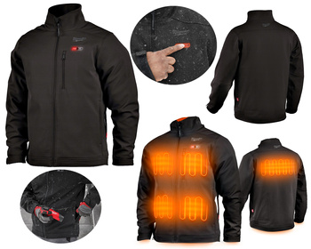 Milwaukee Kurtka podgrzewana akumulatorowa M12 HJBL 5-0 CZARNA | Rozmiar M