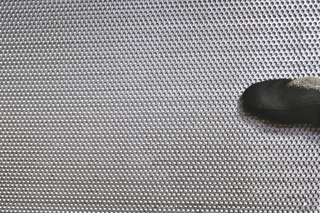 Blacha perforowana SUROWA OCZKO 2 mm PRZERWA 1 mm 1000 x 500 mm Rv 2-3 Gr. 2 mm