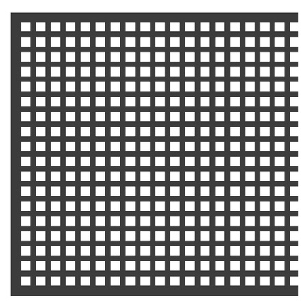Blacha perforowana SUROWA 5X5 mm PRZERWA 3 mm 1000 x 1000 mm Qg 5-8 Gr. 2 mm