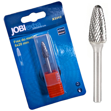 JOBI EXTRA Frez do metalu typ rbf 8 x 20 MM X3313