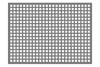 Blacha perforowana OCYNK 5X5 mm PRZERWA 3 mm 1000 x 2000 mm Qg 5-8 Gr. 1,5 mm