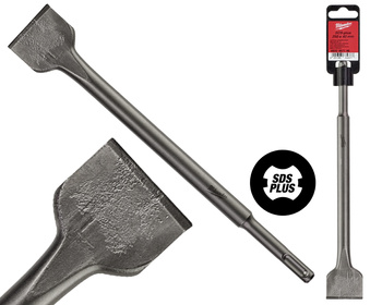 Milwaukee Dłuto płaskie, szerokie 40 mm SDS-MAX 250 mm