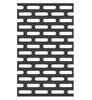 Blacha perforowana SUROWA fasolka LVL 4-20 1000 x 500 mm GR. 1 mm