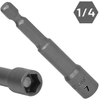 KING TONY UCHWYT NASADOWY z MAGNESEM 1/4" 7 x 65 mm 7616506M