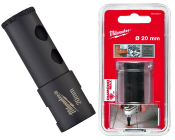 Milwaukee Wiertło diamentowe do wiercenia na sucho M14 | Średnica 20 mm