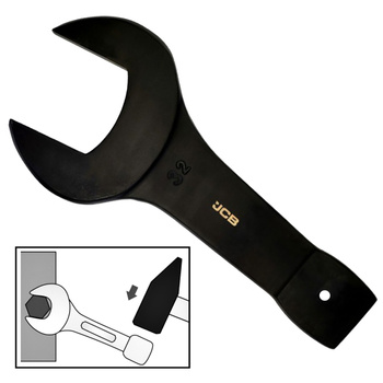 JCB KLUCZ PŁASKI DO POBIJANIA Cr-V 32 mm JCB-79132