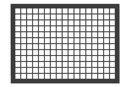 Blacha perforowana SUROWA 10X10 mm PRZERWA 2 mm 1000 x 2000 mm Qg 10-12 Gr. 1 mm