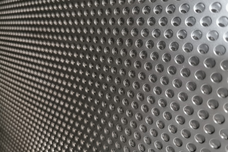 Blacha perforowana SUROWA OCZKO 5 mm PRZERWA 3 mm Rv 5-8 - NA WYMIAR Gr. 1 mm