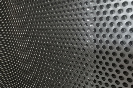 Blacha perforowana SUROWA OCZKO 4 mm PRZERWA 2 mm 1000 x 1000 mm Rv 4-6 Gr. 3 mm