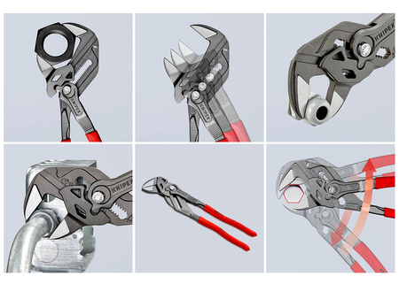 KNIPEX Klucz - szczypce nastawne - 250 mm