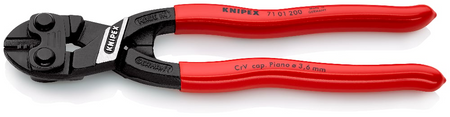 KNIPEX Szczypce tnące CoBolt® do gwoździ, prętów, nitów do 5,2 mm, - 200 mm