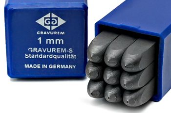 Znaczniki, numeratory CYFROWE 0-9 GRAVUREM-S | 1 MM