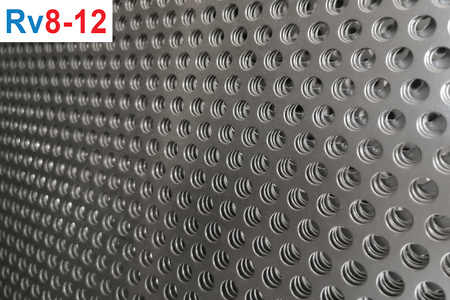 Blacha perforowana STAL SUROWA OCZKO od 4 do 12 mm Rv 4-6, 5-8, 6-9, 8-12, 10-15, 12-18 mm - DO WYBORU - NA WYMIAR Gr. 1 mm