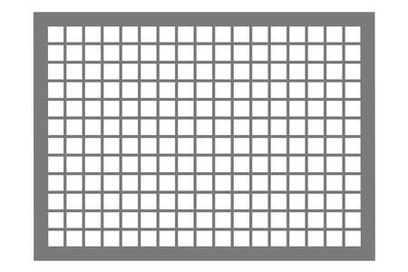 Blacha perforowana OCYNK 10X10 mm PRZERWA 2 mm 1000 x 2000 mm Qg 10-12 Gr. 1 mm