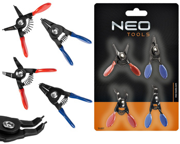 NEO MINI Szczypce do pierścieni SEGERA KPL 4 szt. 11-227