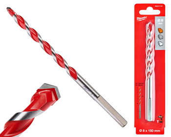 Milwaukee Wiertło udarowe PREMIUM do betonu | 8 x 150 mm