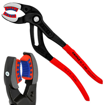 KNIPEX Szczypce do syfonów sanitarnych, muf i złączek - 250 mm