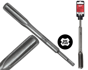 Milwaukee Dłuto wklęsłe ŻŁOBAK BRUZDOWNIK 22 mm SDS-Plus 250 mm