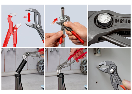 KNIPEX Cobra Szczypce nastawne do rur - 250 mm