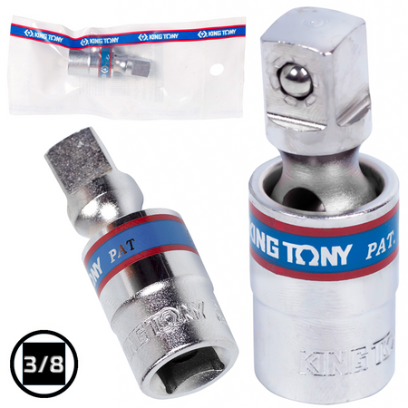 KING TONY PPRZEGUB KULISTY CR-V 3/8" 3794