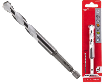 Milwaukee Wiertło uniwersalne MULTI MATERIAL HEX 10 x 120 mm