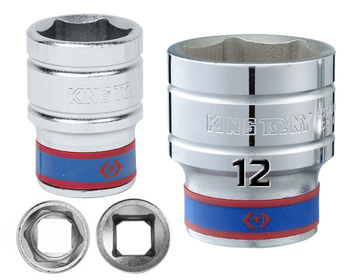 KING TONY Klucz nasadka 1/2" 6-KĄTNA 12 mm
