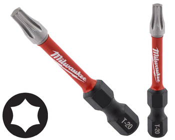 Milwaukee Bit udarowy 1/4" TORX | TX 20 x 50 mm