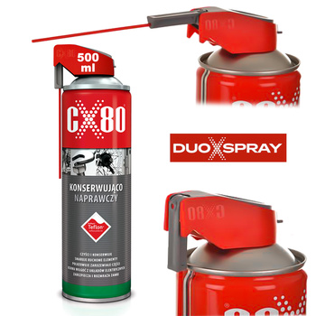 CX80 Płyn konserwująco naprawczy TEFLON APLIKATOR 500 ml