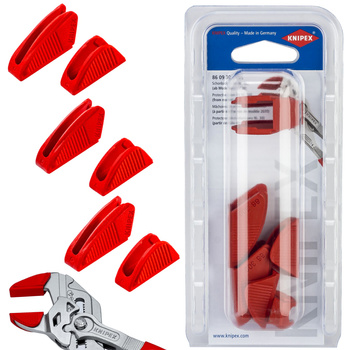 KNIPEX Nakładki ochronne z tworzywa sztucznego na szczęki do modeli 86 XX 300 - 3 kpl.