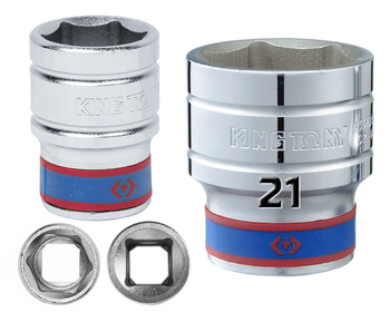 KING TONY Klucz nasadka 1/2" 6-KĄTNA 21 mm 