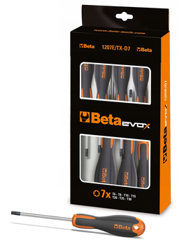BETA Zestaw 7 wkrętaków 1207E/TX TORX T6-T30