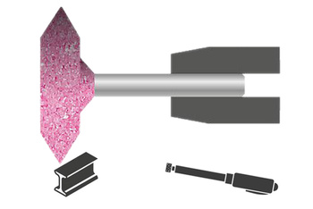 ABRA BETA Ściernica trzpieniowa ceramiczna 30 X 6 MM