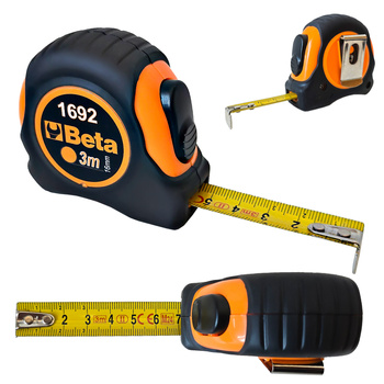 BETA Miara zwijana PRZYMIAR TAŚMA STALOWA KLASA II ABS 1692 3 m 
