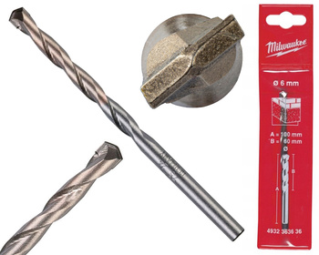 Milwaukee Wiertło udarowe cylindryczne do betonu | 6 x 100 mm