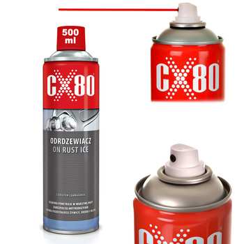 CX80 Odrdzewiacz ON RUST ICE SPRAY 500 ml