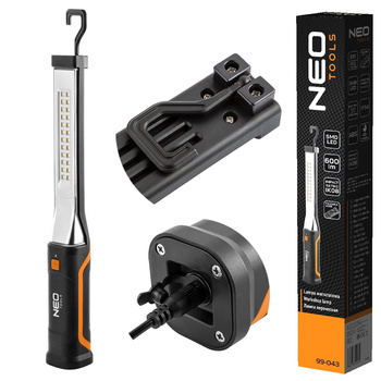NEO Lampa warsztatowa LATARKA LED 600lm 8W