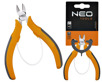 NEO Szczypce precyzyjne, boczne 01-106 | 110 mm