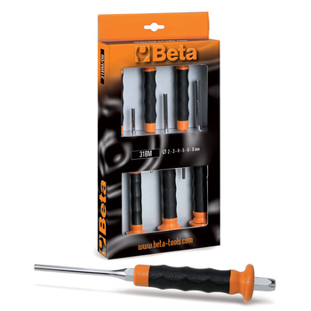 BETA ZESTAW WYBIJAKÓW 31BM 6 SZT. 2 - 8 mm