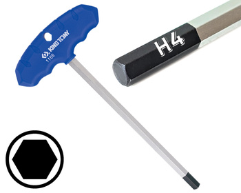 KING TONY KLUCZ SZTORCOWY IMBUS H4 x 100 mm 