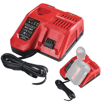 MILWAUKEE ŁADOWARKA DO AKUMULATORÓW M12-18FC NOWA