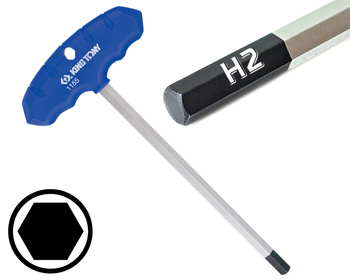 KING TONY KLUCZ SZTORCOWY IMBUS H2 x 100 mm 