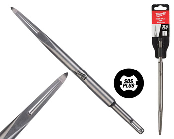 Milwaukee Dłuto szpiczaste SZPICAK SAMOOSTRZĄCE SDS-PLUS 250 mm
