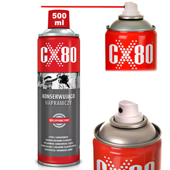 CX80 Płyn konserwująco naprawczy, WIELOFUNKCYJNY 500 ml