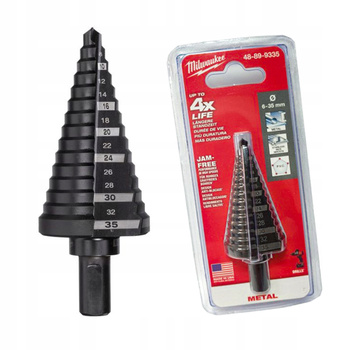 MILWAUKEE WIERTŁO STOPNIOWE STOŻKOWE CHOINKA 6-35