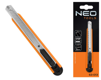 NEO Nóż z ostrzem łamanym 9 mm TAPECIAK 63-013