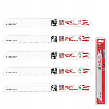 MILWAUKEE BRZESZCZOTY DO METALU PIŁY 230 mm 5 szt